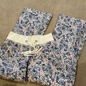 Lilly Pulitzer linen beach pant size Small